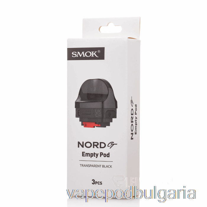 Vape Течности Smok Nord Gt Replacement Pods Transparent Black